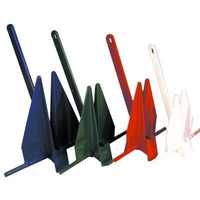 #13 Fluke Anchor, White PVC