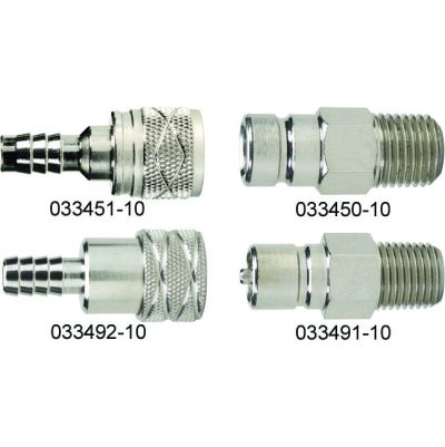 1/4 NPT Chrome Plated Brass Tank Conn., Male